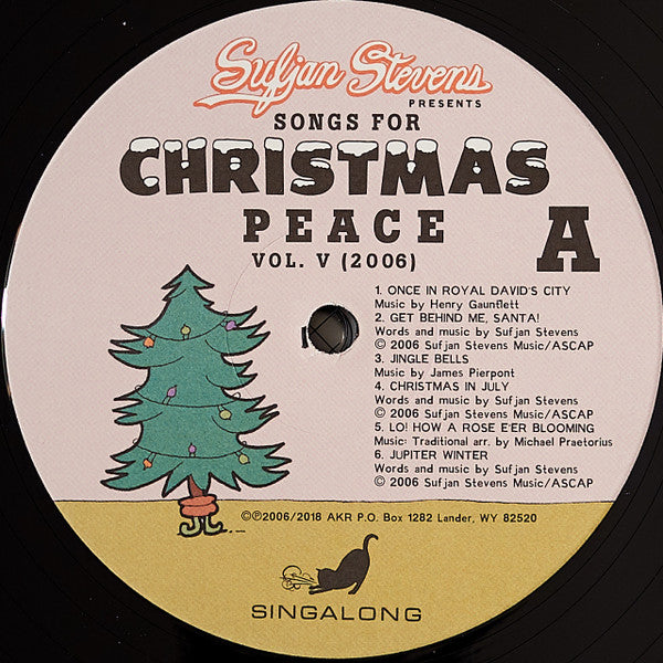 Sufjan Stevens Songs For Christmas Asthmatic Kitty Records Box, Comp + 5x12", EP, RE Mint (M) Mint (M) Get Cheap Vinyl