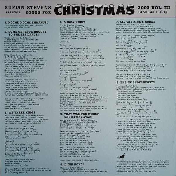 Sufjan Stevens Songs For Christmas Asthmatic Kitty Records Box, Comp + 5x12", EP, RE Mint (M) Mint (M) Get Cheap Vinyl