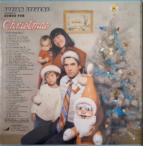 Sufjan Stevens Songs For Christmas Asthmatic Kitty Records Box, Comp + 5x12", EP, RE Mint (M) Mint (M) Get Cheap Vinyl