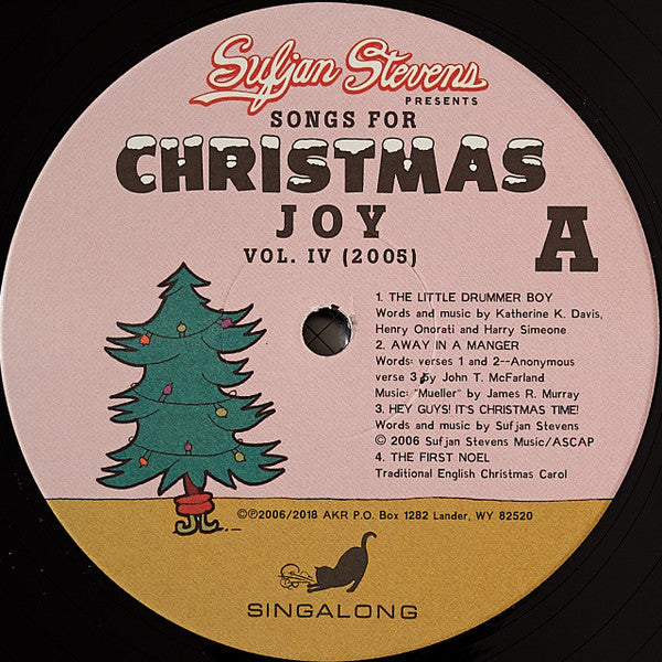 Sufjan Stevens Songs For Christmas Asthmatic Kitty Records Box, Comp + 5x12", EP, RE Mint (M) Mint (M) Get Cheap Vinyl