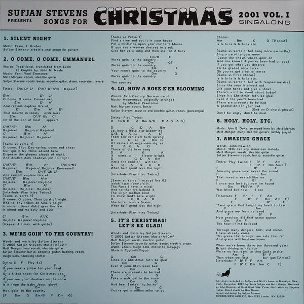 Sufjan Stevens Songs For Christmas Asthmatic Kitty Records Box, Comp + 5x12", EP, RE Mint (M) Mint (M) Get Cheap Vinyl
