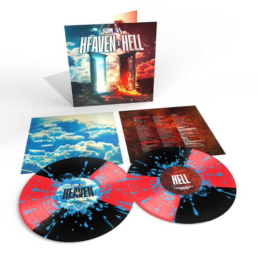 Heaven :x: Hell (Indie Exclusive, Colored Vinyl, Red & Black Quad W/ Blue Splatter) (2 Lp's) | Mint (M) Mint (M) Get Cheap Vinyl