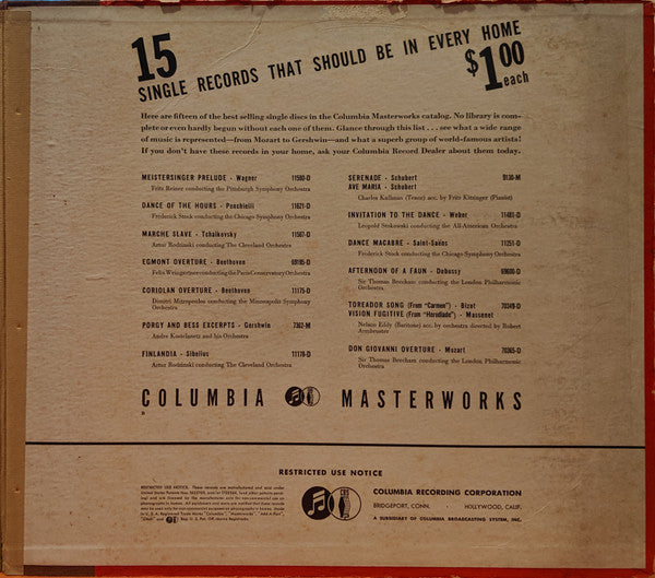 Symphony No. 8 In B Minor ('Unfinished') | Very Good Plus (VG+) Very Good Plus (VG+) Get Cheap Vinyl