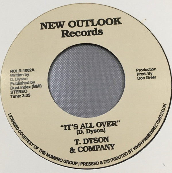 It’s All Over / First Time (7" VINYL) | Mint (M) Generic Get Cheap Vinyl