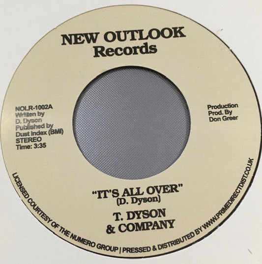 It’s All Over / First Time (7" VINYL) | Mint (M) Generic Get Cheap Vinyl