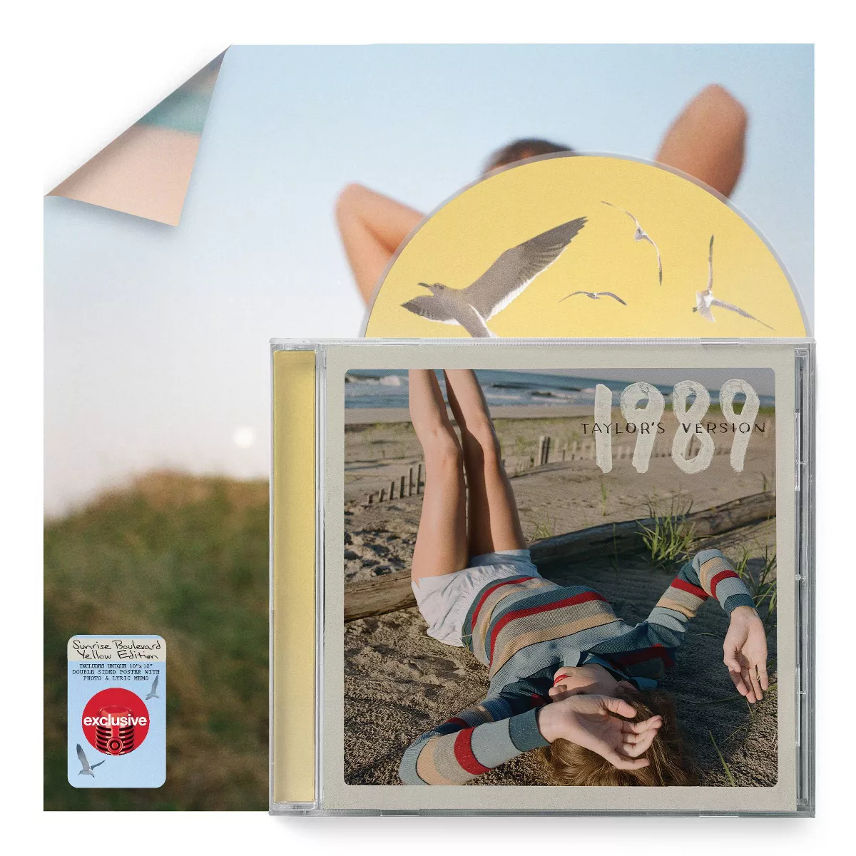 1989: Taylor's Version (Sunrise Boulevard Yellow Deluxe Poster Edition) | Get Cheap Vinyl