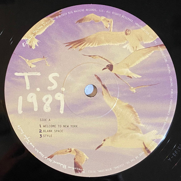 Taylor Swift 1989 Big Machine Records, Big Machine Records 2xLP, Album, Gat Mint (M) Mint (M) Get Cheap Vinyl