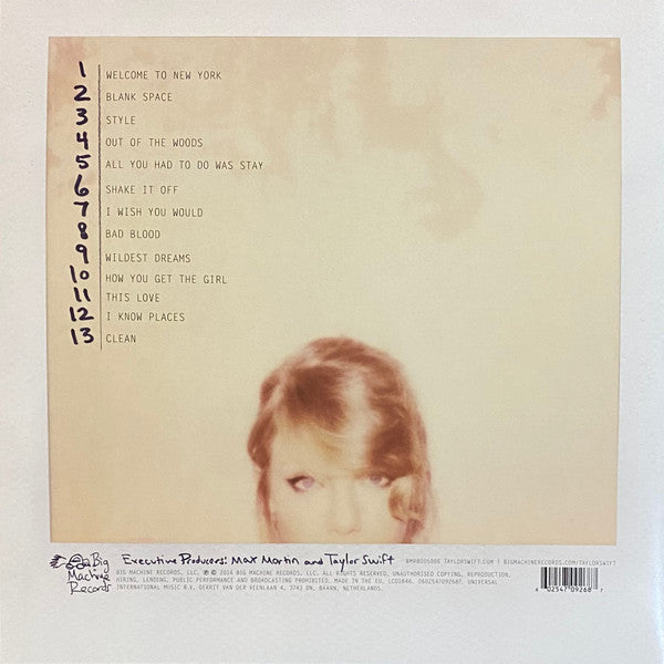 Taylor Swift 1989 Big Machine Records, Big Machine Records 2xLP, Album, Gat Mint (M) Mint (M) Get Cheap Vinyl
