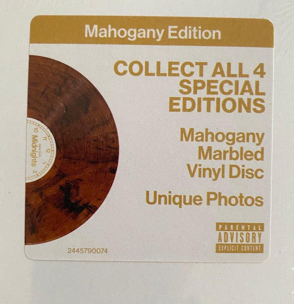 Taylor Swift Midnights Republic Records LP, Album, S/Edition, Mah Mint (M) Mint (M) Get Cheap Vinyl
