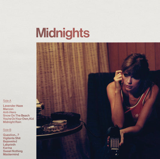 Taylor Swift Midnights Republic Records LP, Album, S/Edition, Blo Mint (M) Mint (M) Get Cheap Vinyl