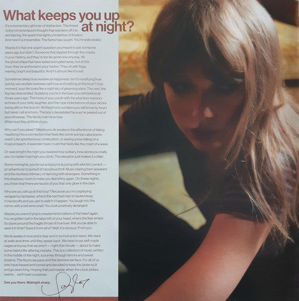 Taylor Swift Midnights Republic Records LP, Album, S/Edition, Blo Mint (M) Mint (M) Get Cheap Vinyl