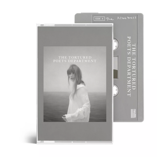 THE TORTURED POETS DEPARTMENT (THE ALBATROSS COVER) (GRAY JEWEL CASE) (CASSETTE) | Get Cheap Vinyl