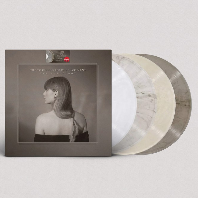 The Tortured Poets Department: The Anthology (Limited Edition, Translucent Marbled Colored Vinyl) (4 Lp's) | Mint (M) Mint (M) Get Cheap Vinyl
