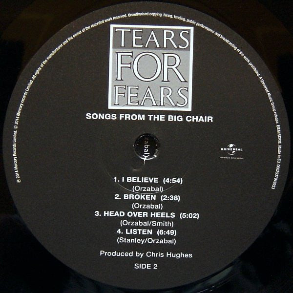 Songs From The Big Chair | Mint (M) Mint (M) Get Cheap Vinyl