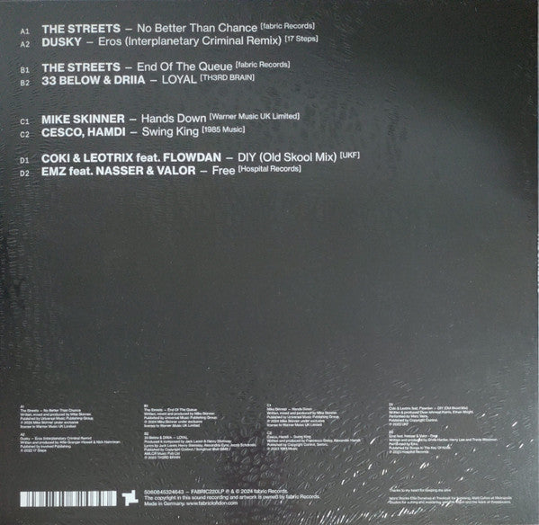 Fabric Presents The Streets (2xVINYL) | Mint (M) Mint (M) Get Cheap Vinyl