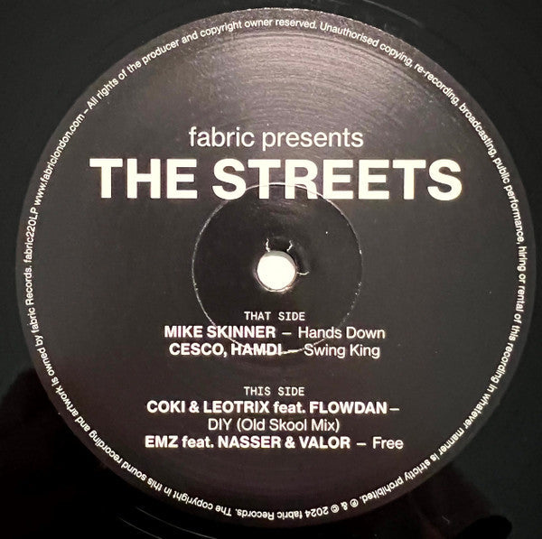 Fabric Presents The Streets (2xVINYL) | Mint (M) Mint (M) Get Cheap Vinyl