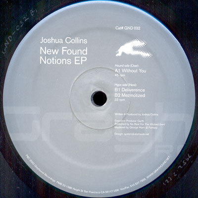 New Found Notions EP | Very Good (VG) Excellent (EX) Get Cheap Vinyl