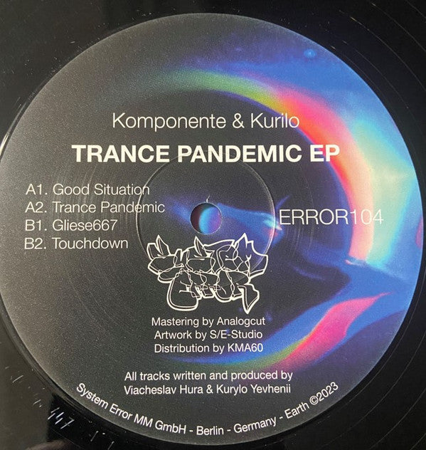 Trance Pandemic EP | Mint (M) Mint (M) Get Cheap Vinyl