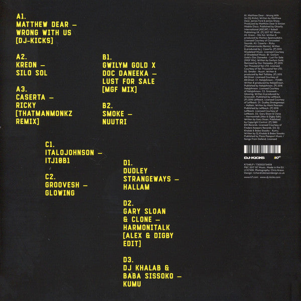 DJ-Kicks (2LP Gatefold) | Mint (M) Mint (M) Get Cheap Vinyl