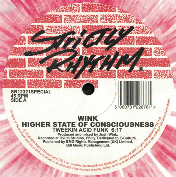Higher State Of Consciousness | Mint (M) Mint (M) Get Cheap Vinyl