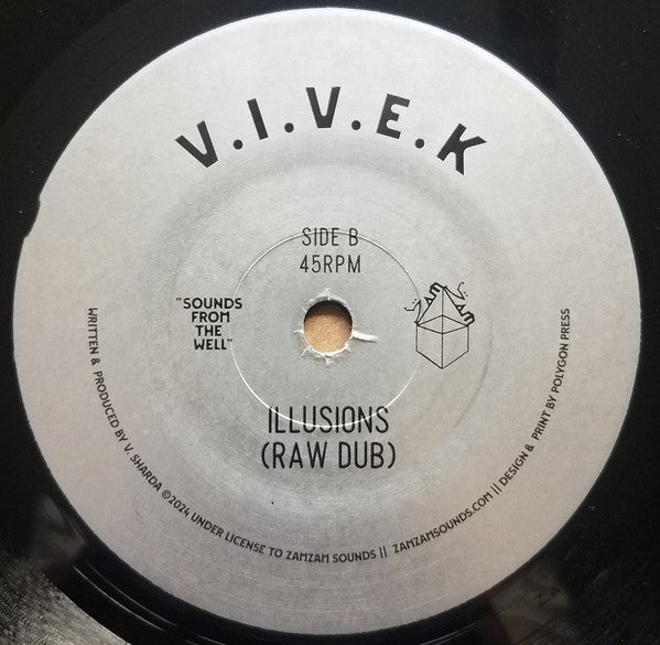 Illusions Dub (7" VINYL) | Mint (M) Mint (M) Get Cheap Vinyl