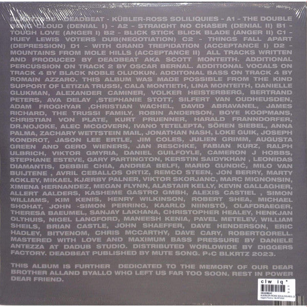 Kübler-Ross Soliloquies | Mint (M) Mint (M) Get Cheap Vinyl