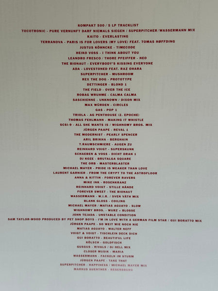 Kompakt 500 (VINYL BOX) | Mint (M) Mint (M) Get Cheap Vinyl