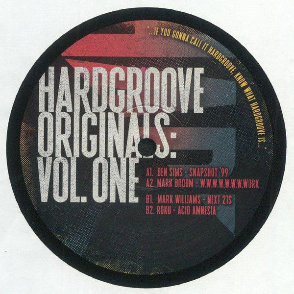Hardgroove Originals Vol. One (VINYL) | Mint (M) Generic Get Cheap Vinyl
