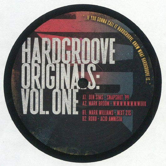 Hardgroove Originals Vol. One (VINYL) | Mint (M) Generic Get Cheap Vinyl