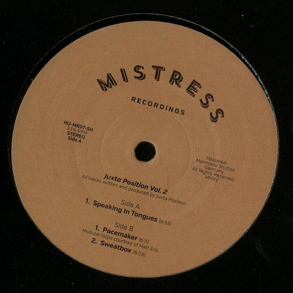 Juxta Position Vol. 2 | Mint (M) Generic Get Cheap Vinyl