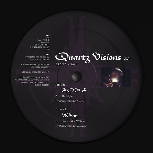Quartz Visions E.P (VINYL) | Mint (M) Mint (M) Get Cheap Vinyl