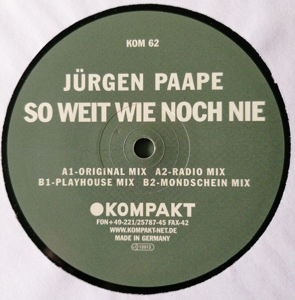 So Weit Wie Noch Nie | Mint (M) Mint (M) Get Cheap Vinyl