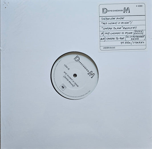 My Cosmos Is Mine / Speak To Me Remixes | Mint (M) Mint (M) Get Cheap Vinyl