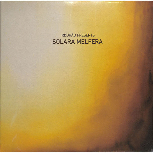 Rødhåd Presents: Solara Melfera (2xVINYL) | Mint (M) Mint (M) Get Cheap Vinyl