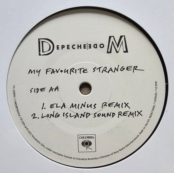 My Favourite Stranger (Remixes) | Mint (M) Mint (M) Get Cheap Vinyl