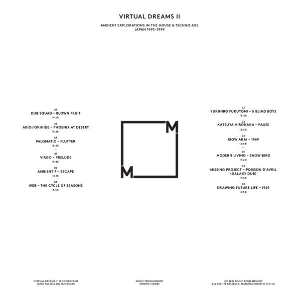 Virtual Dreams II (Ambient Explorations In The House & Techno Age, Japan 1993-1999) | Mint (M) Get Cheap Vinyl