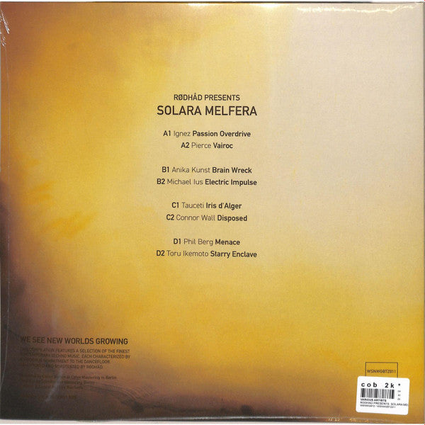 Rødhåd Presents: Solara Melfera (2xVINYL) | Mint (M) Mint (M) Get Cheap Vinyl