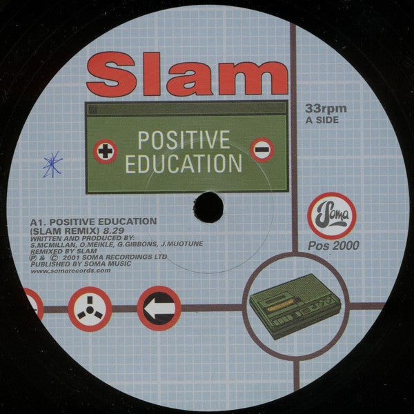Positive Education (Remixes By Slam & Carl Cox) | Excellent (EX) Very Good Plus (VG+) Get Cheap Vinyl