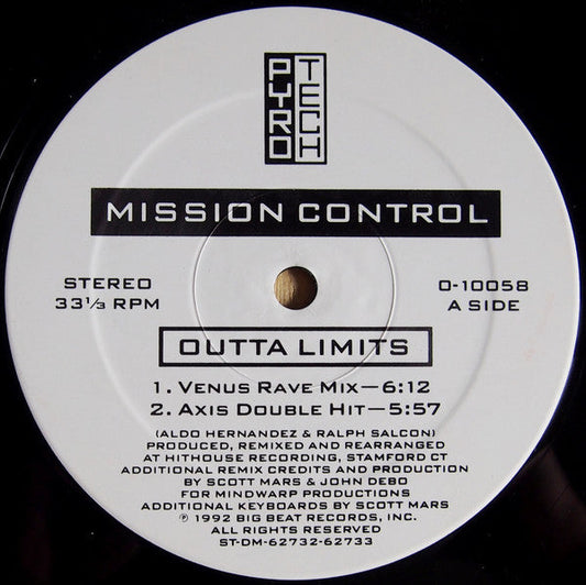 Outta Limits (Remixes) | Excellent (EX) Generic Get Cheap Vinyl