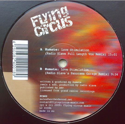 Love Stimulation (The Radio Slave Mixes) (VINYL) | Near Mint (NM) Generic Get Cheap Vinyl