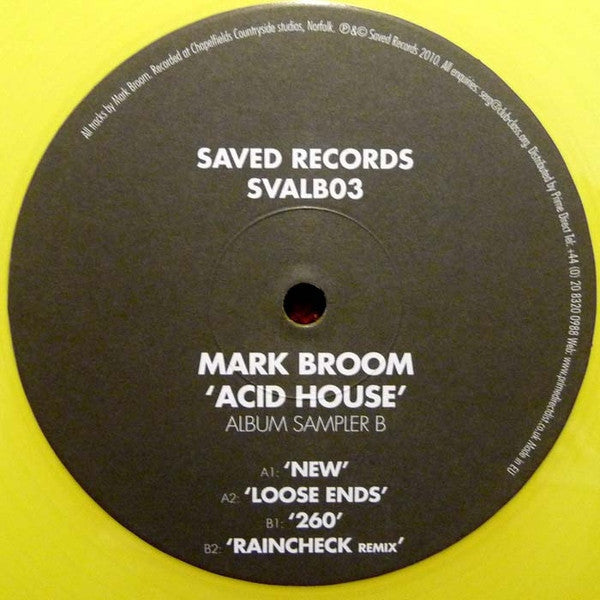 Acid House (Album Sampler B)(YELLOW VINYL) | Near Mint (NM) Generic Get Cheap Vinyl
