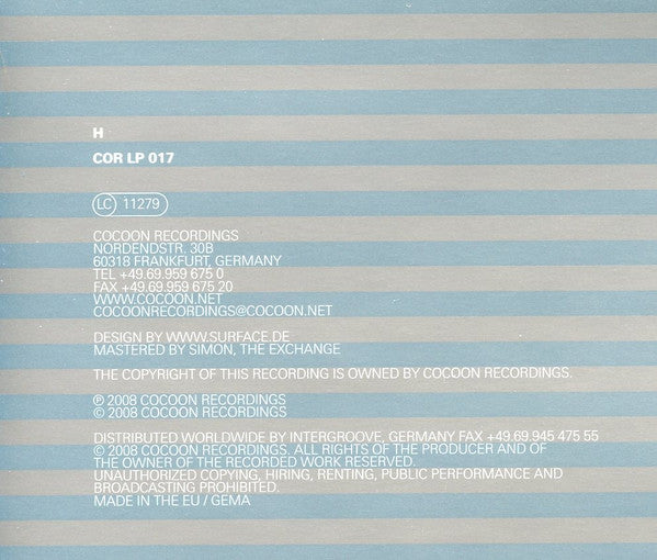 Cocoon Compilation H (RECORD 3 ONLY) | Near Mint (NM) Near Mint (NM) Get Cheap Vinyl