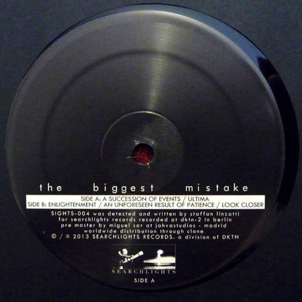 The Biggest Mistake (VINYL) | Near Mint (NM) Generic Get Cheap Vinyl
