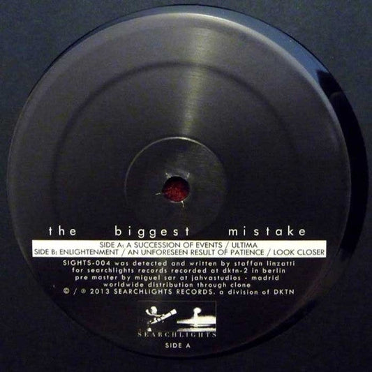 The Biggest Mistake (VINYL) | Near Mint (NM) Generic Get Cheap Vinyl