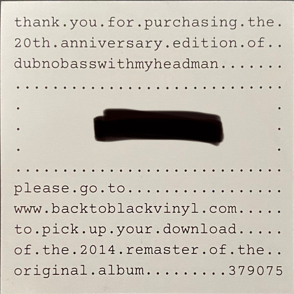 Dubnobasswithmyheadman | Mint (M) Mint (M) Get Cheap Vinyl