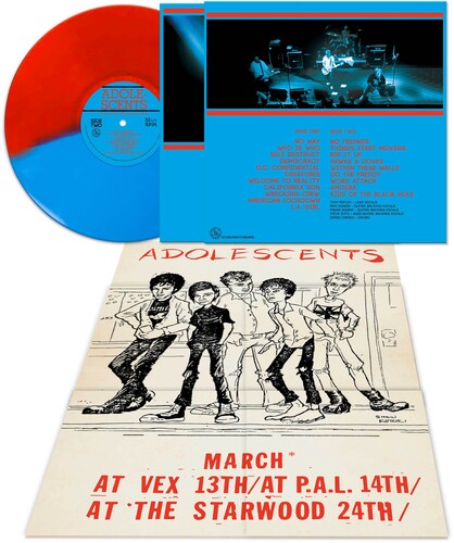 The Adolescents Live At The House Of Blues (Color Vinyl) | Mint (M) Mint (M) Get Cheap Vinyl