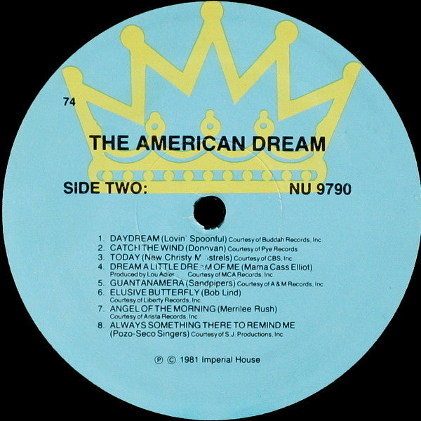 The American Dream - Great Folk Songs And Ballads | Near Mint (NM) Very Good Plus (VG+) Get Cheap Vinyl