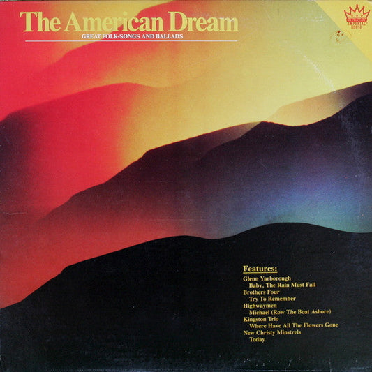 The American Dream - Great Folk Songs And Ballads | Near Mint (NM) Very Good Plus (VG+) Get Cheap Vinyl