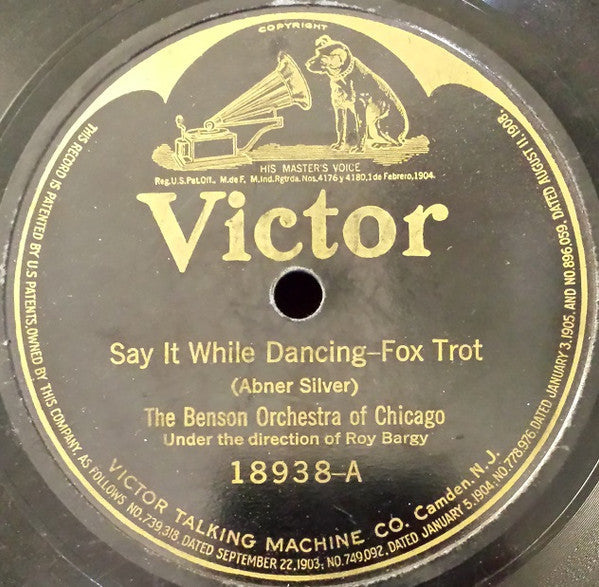 Say It While Dancing / I'm Just Wild About Harry | Very Good Plus (VG+) Generic Get Cheap Vinyl