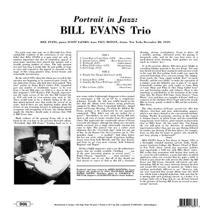 Portrait In Jazz (VINYL) | Mint (M) Mint (M) Get Cheap Vinyl